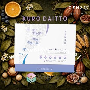 Zenso Kuro Daitto meal replacement for weight loss detox slimming supplement